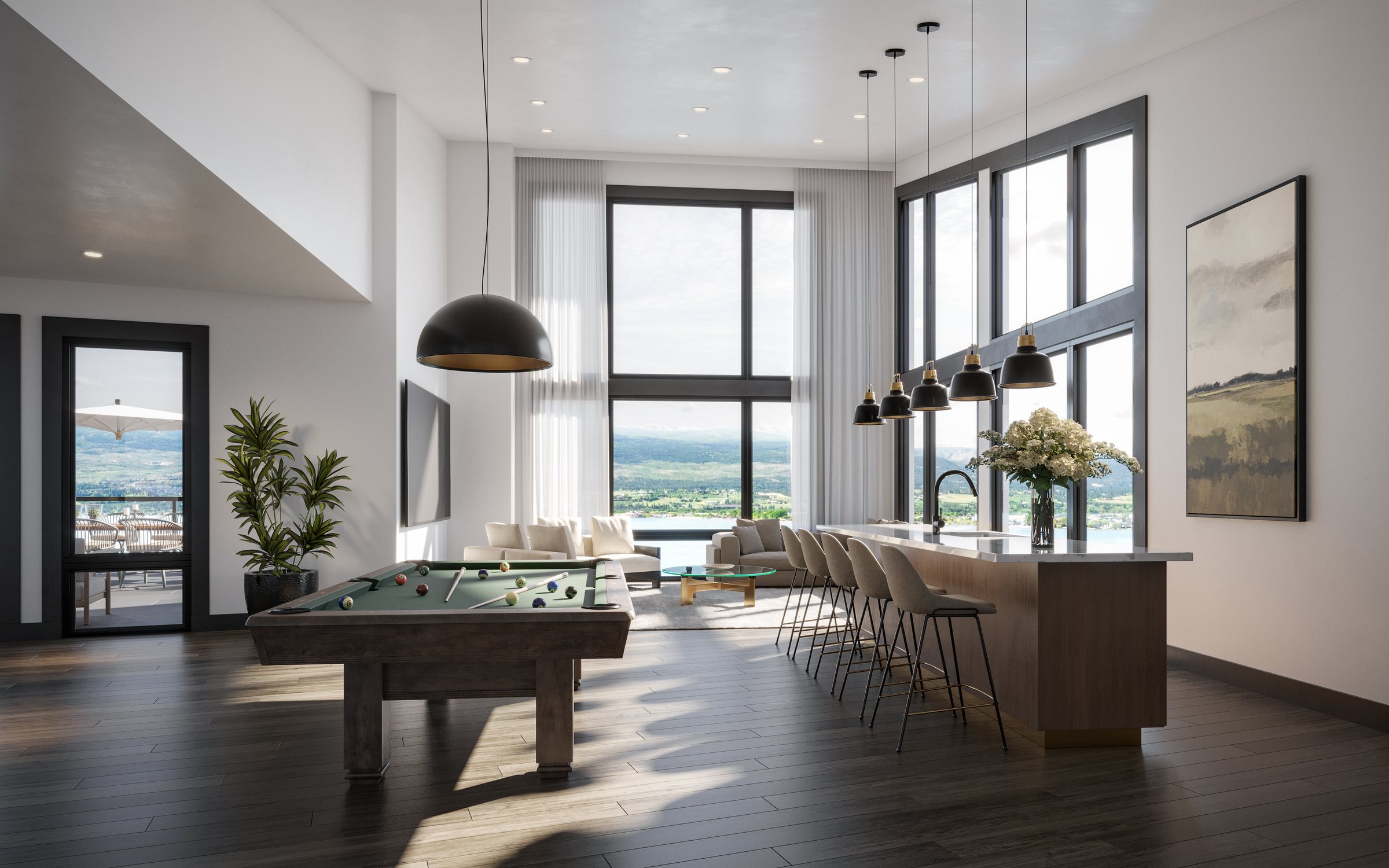 Shelter Bay Condos — lounge