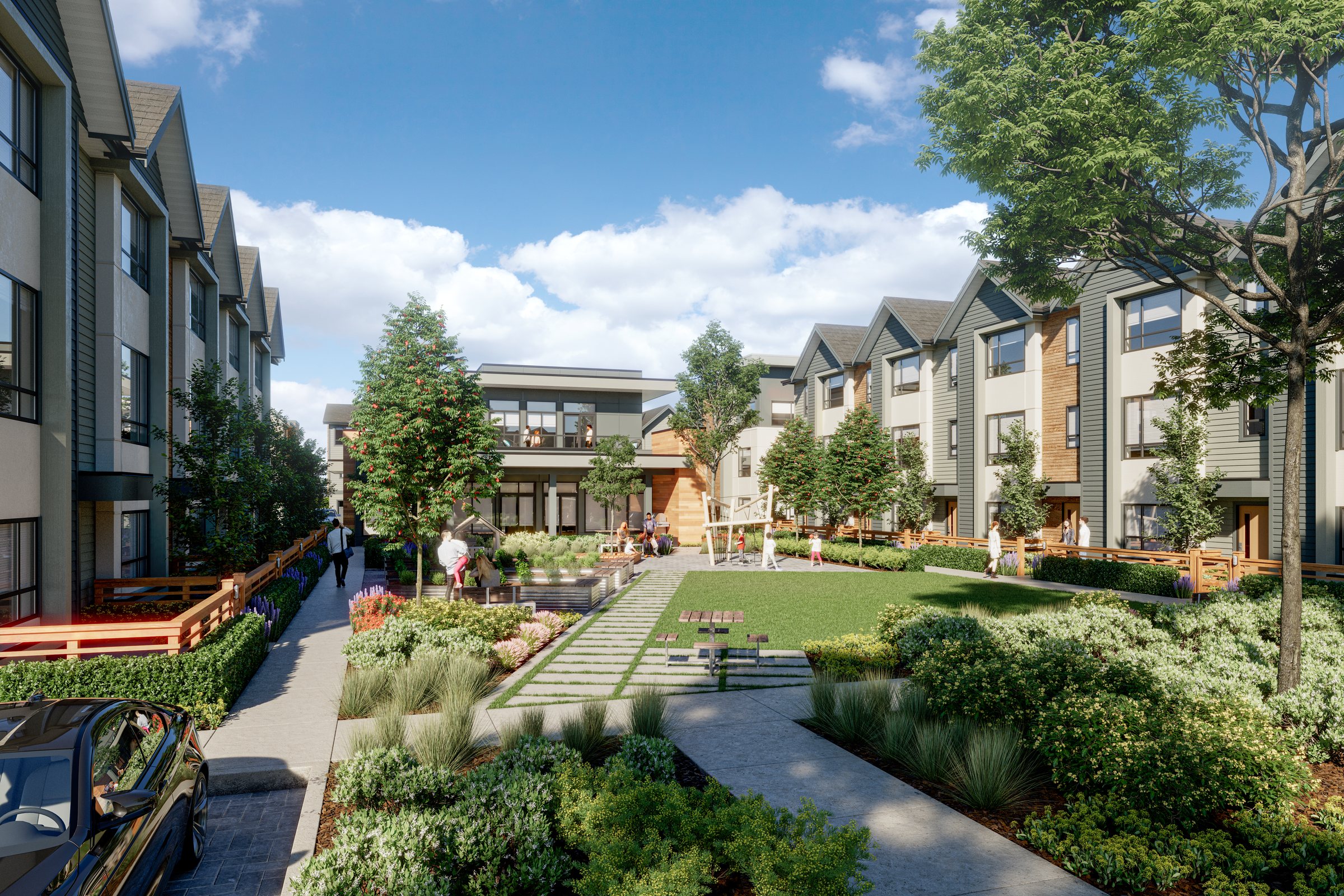 Highstreet Village — patio