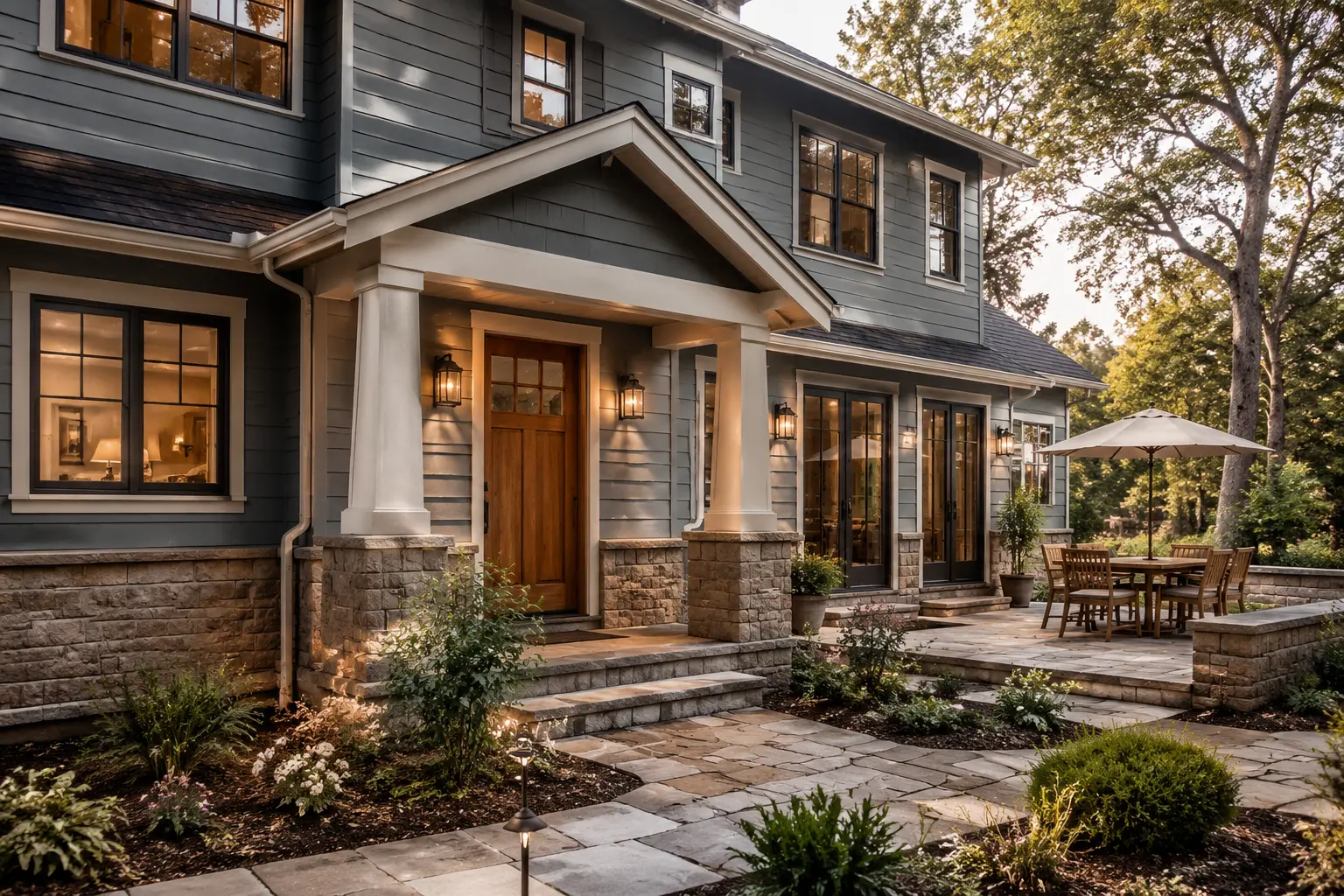 AI-generated remodeling concept