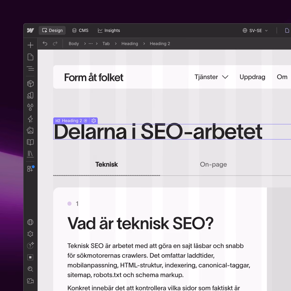 SEO Steg 1