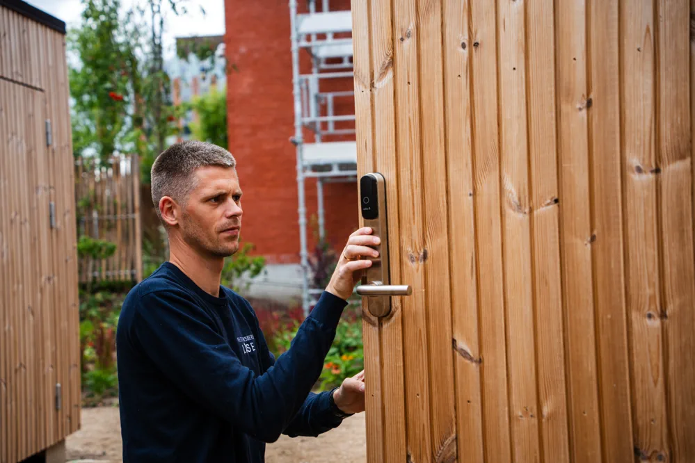 Låsesmed fra Frederiksberg Låse på udkørende opgave