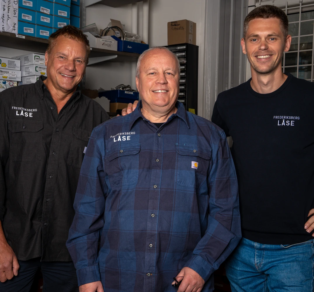Teamet bag Frederiksberg Låse
