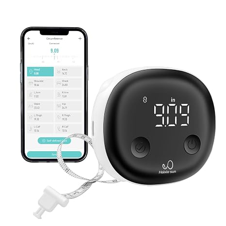 FITDAYS Bluetooth Digital Body Tape Measure