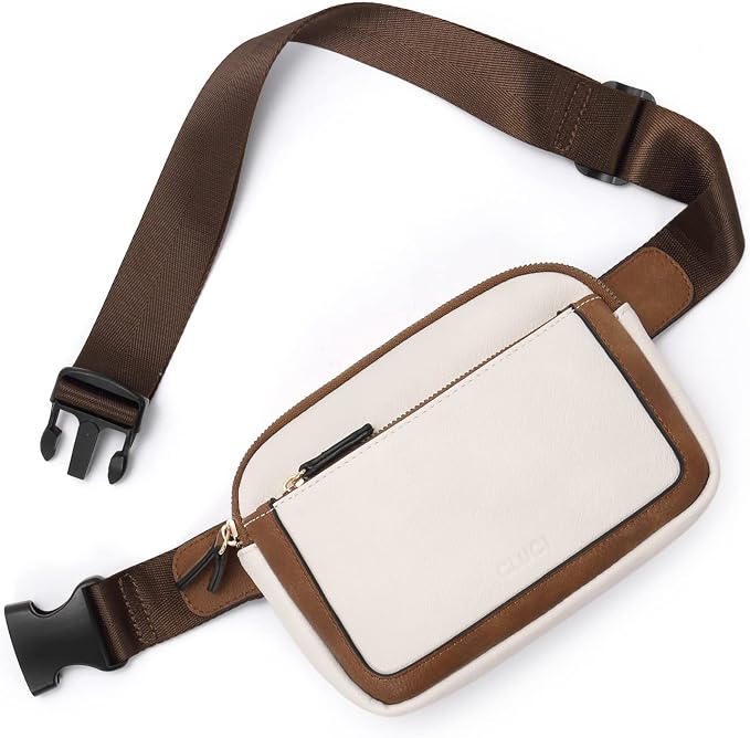 CLUCI Vegan Leather Belt Bag