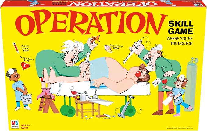Hasbro Operation Electronic Board Game