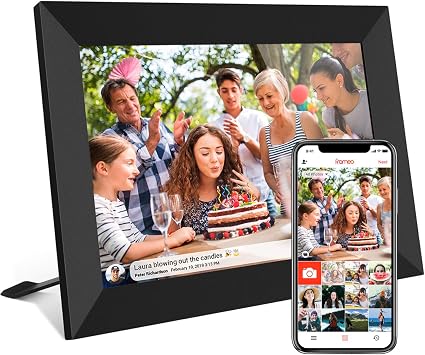 FRAMEO 10.1-Inch WiFi Digital Photo Frame