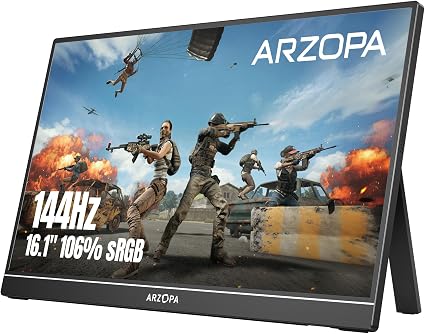 ARZOPA Z1FC 16.1-Inch Portable Gaming Monitor