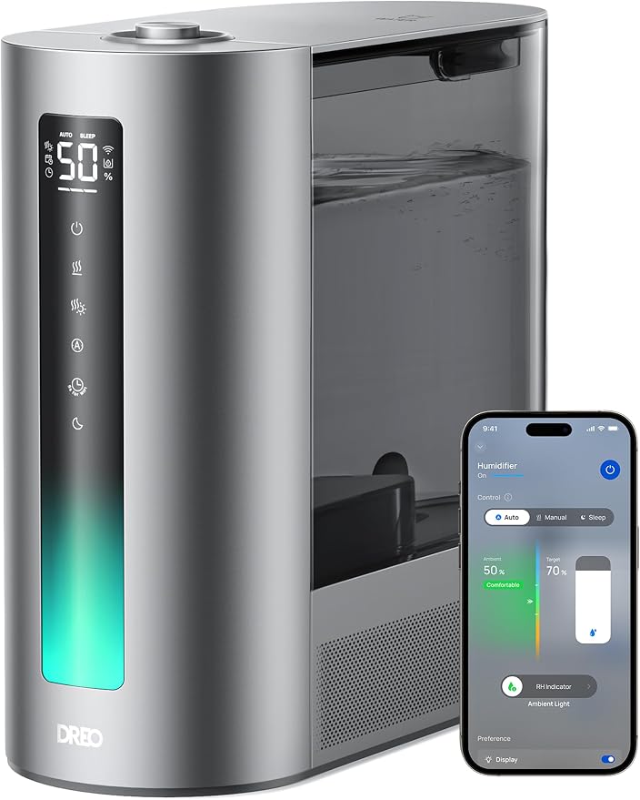 DREO 6L Smart Warm & Cool Mist Humidifier