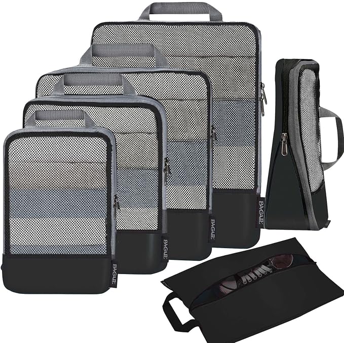 BAGAIL Compression Packing Cubes 6-Set