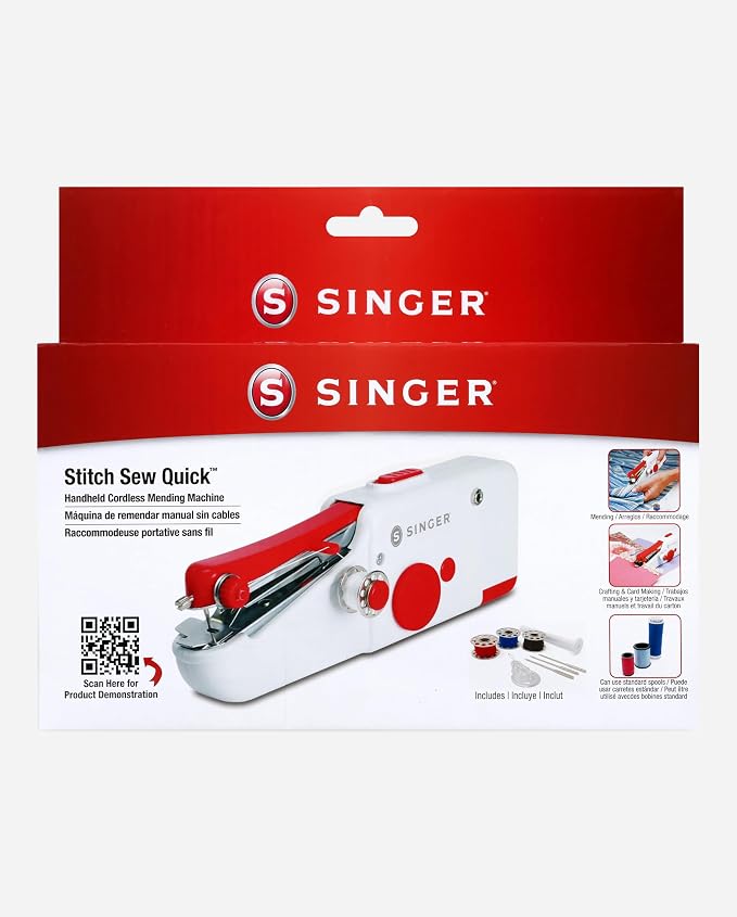 SINGER Stitch Sew Quick Handheld Mending Machine