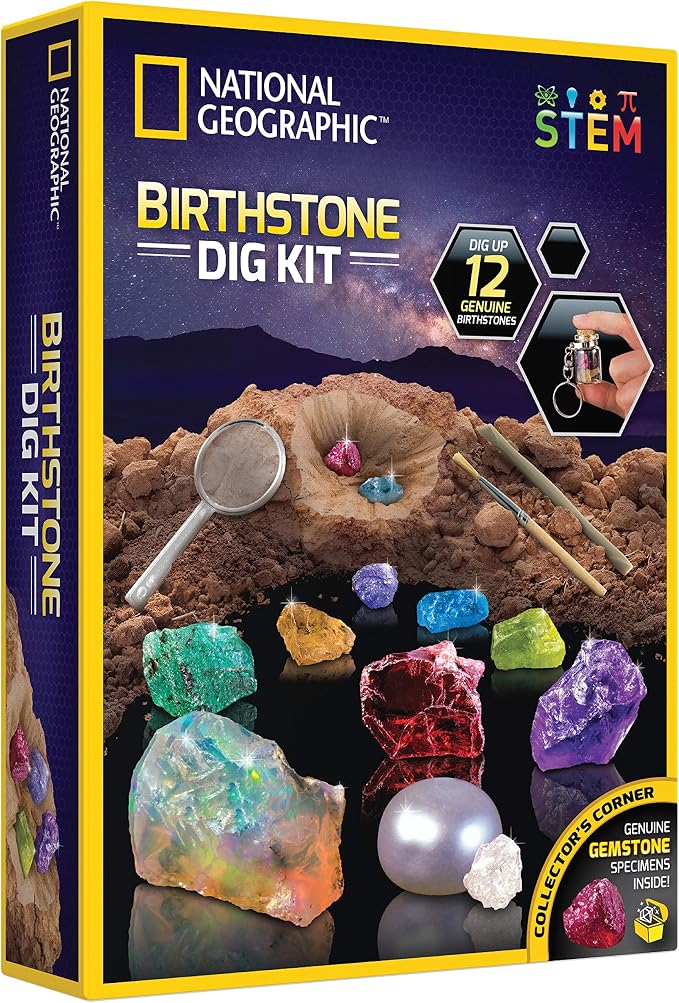National Geographic Birthstone Dig Kit