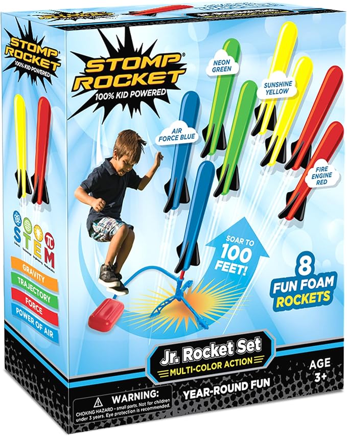 Stomp Rocket Jr Multi-Color Launcher