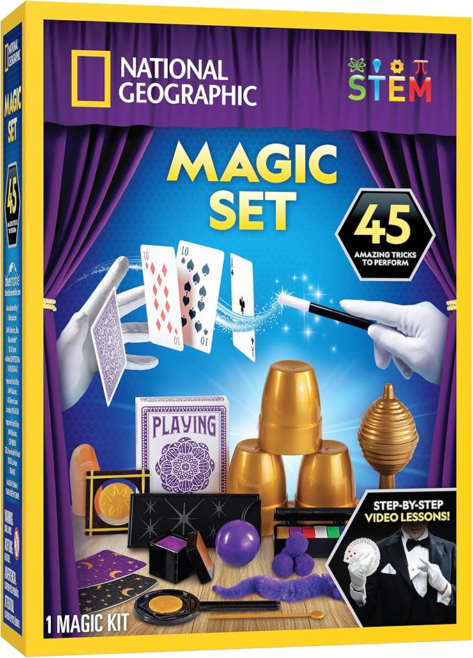 National Geographic Kids Magic Kit — 45 Tricks
