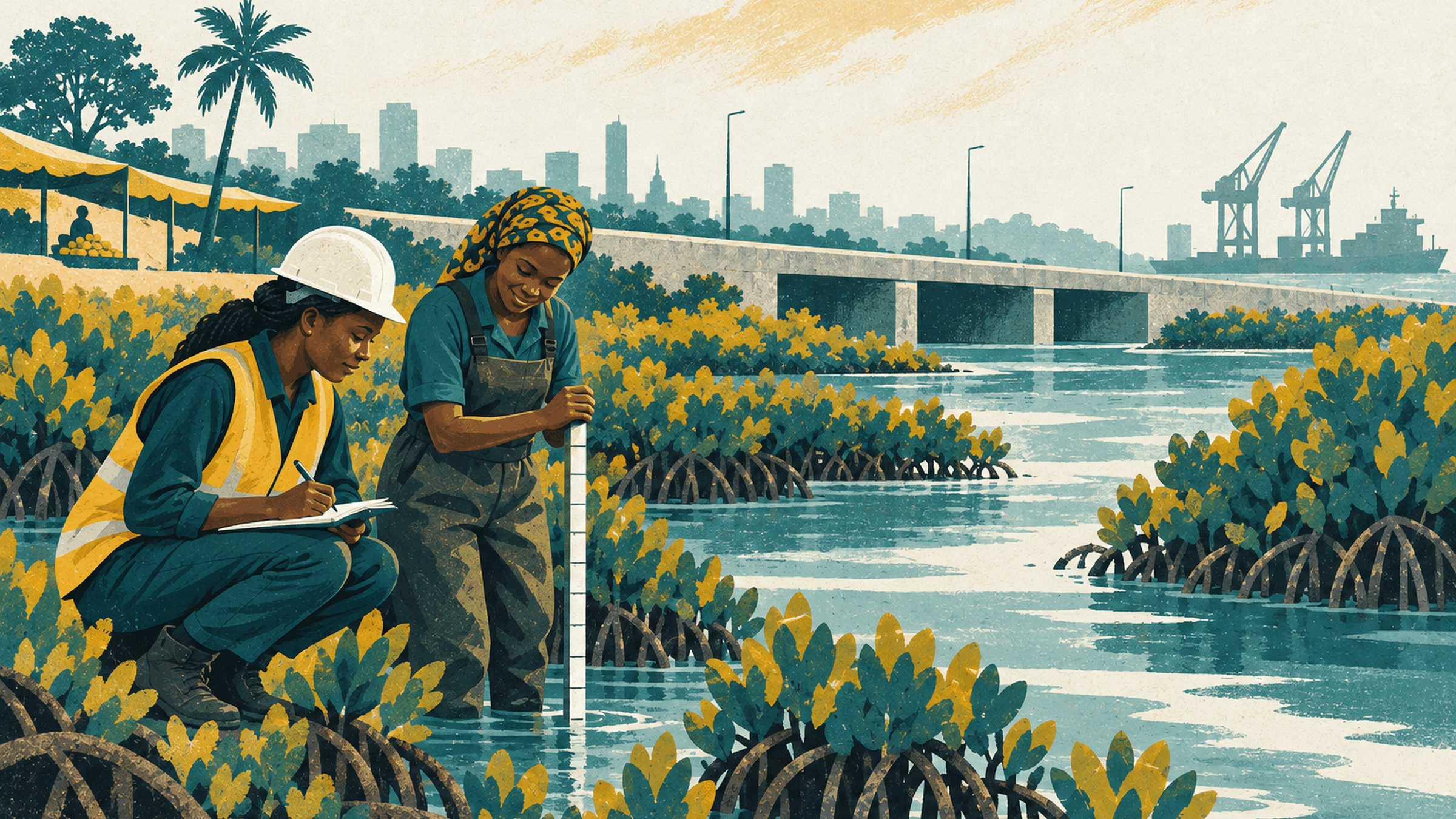 Editorial illustration for the latest StoneComms research