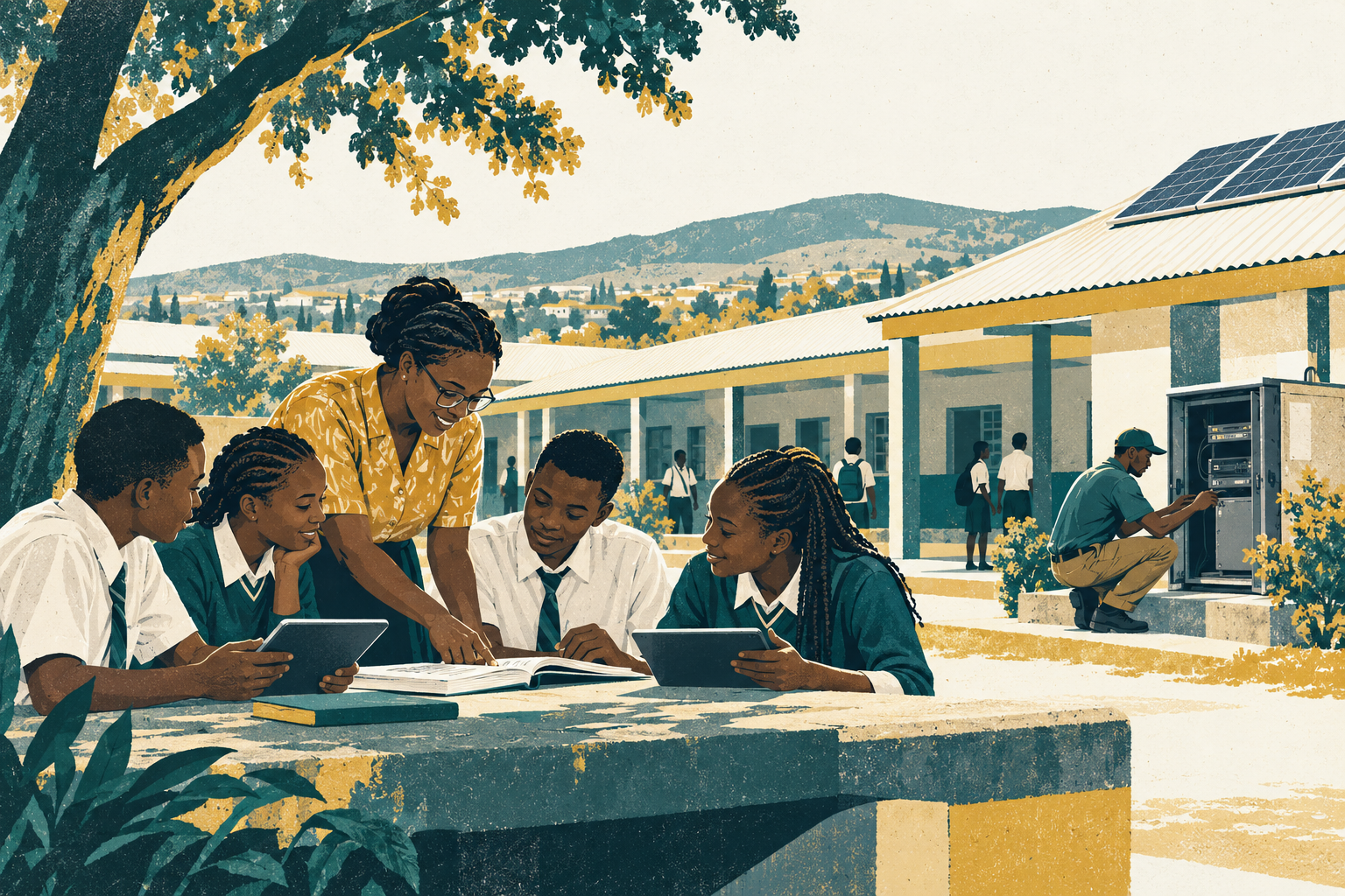 Editorial illustration for the latest StoneComms research