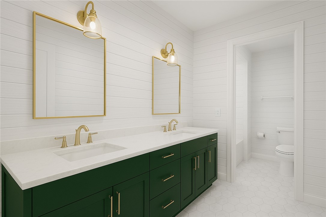 Primary Bath Rendering