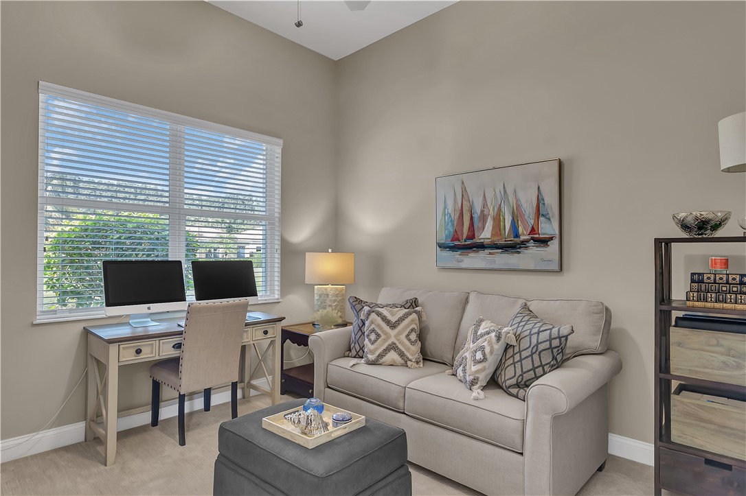 DEN OFF LIVING ROOM