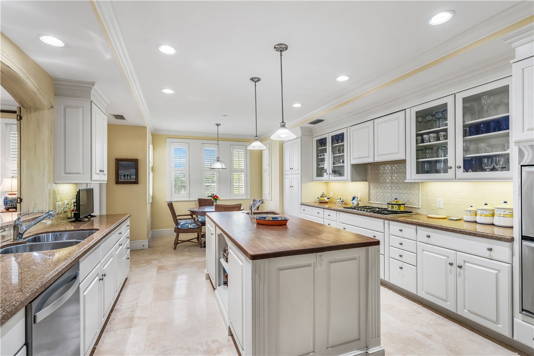 Kitchen with sub zero appliances