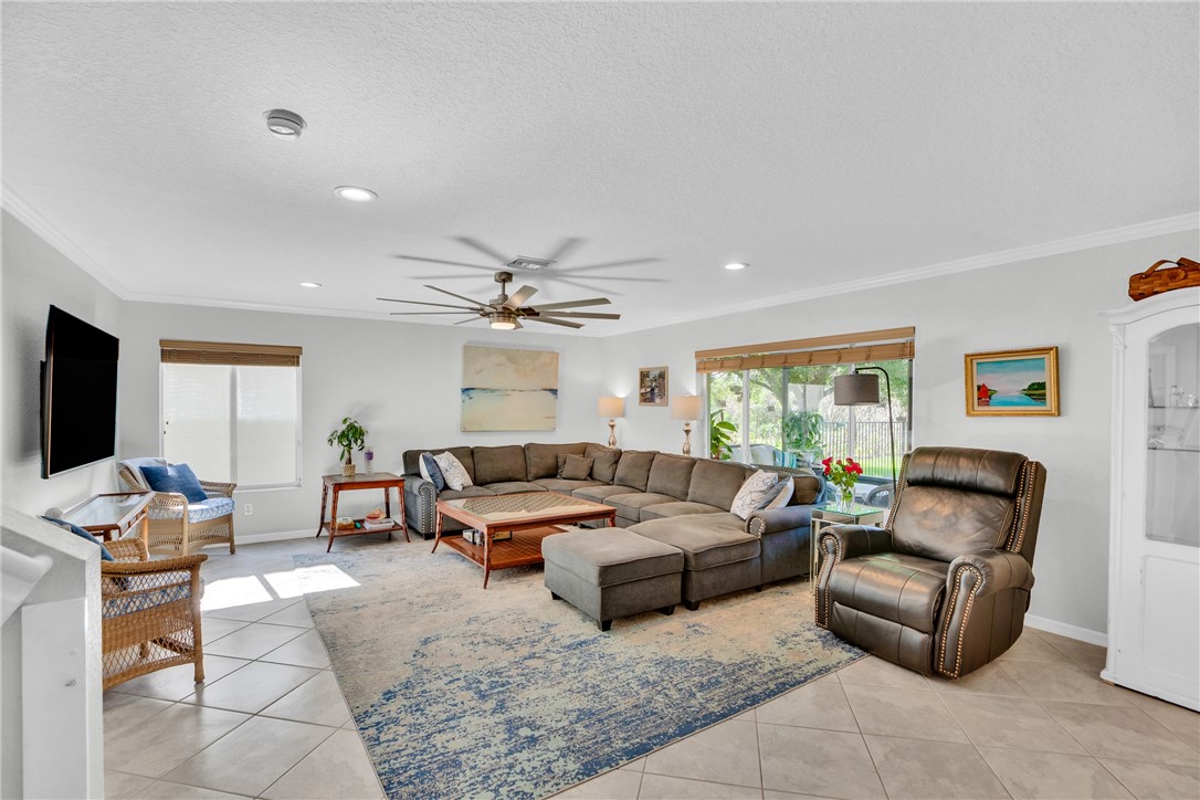 Spacious living area