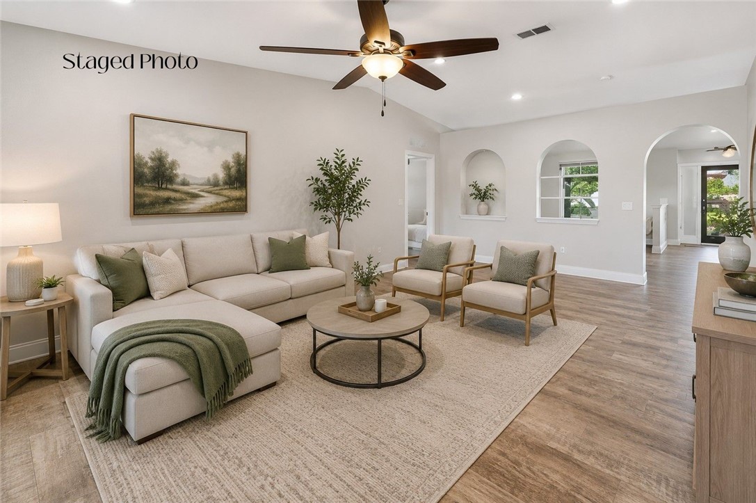 Staged Living Room