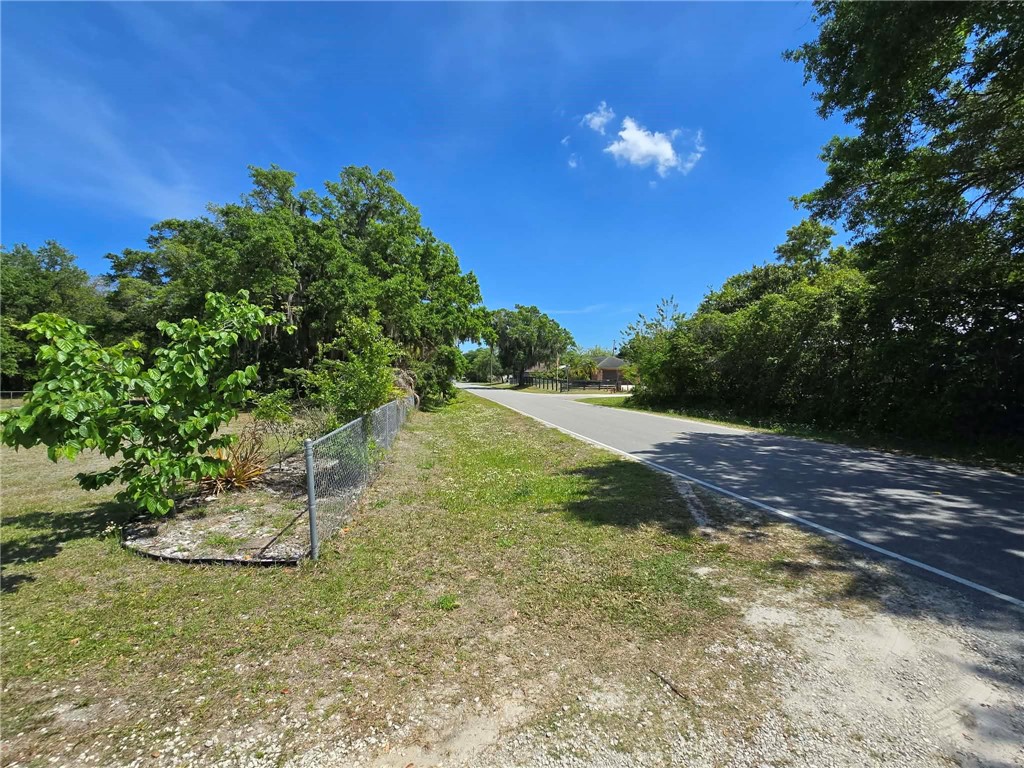 View of asphalt road