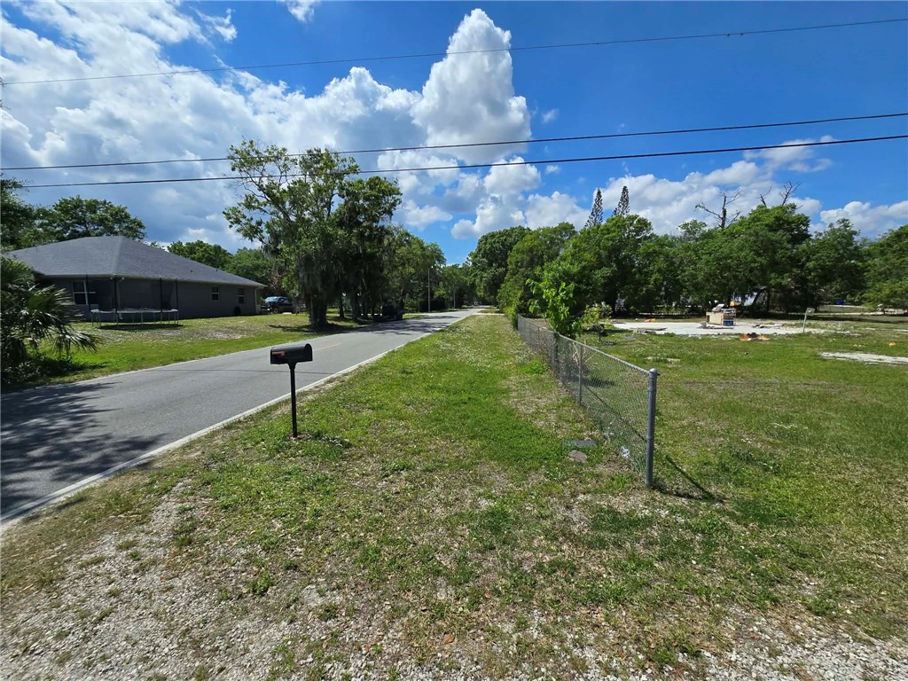 View of asphalt street