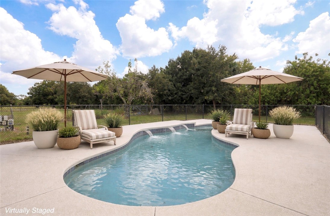 Relax by the pool!