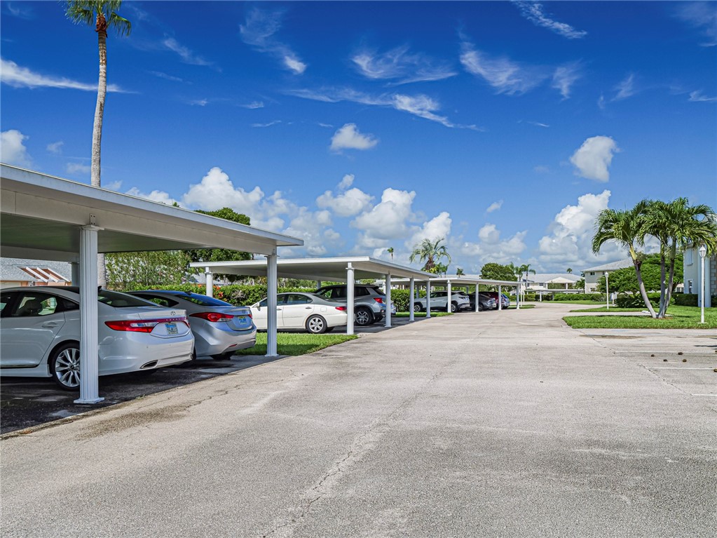 Covered parking