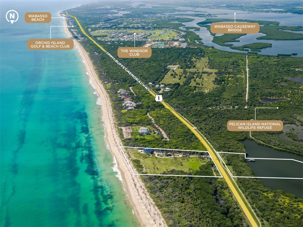Aerial Map. Depicting the property's geographic location and surrounding landmarks