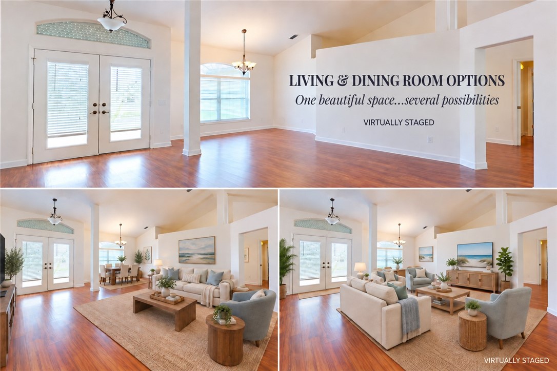 LIVING ROOM IN DIFFERENT SETTING..