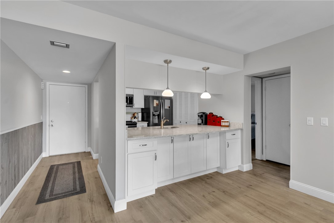Beautiful upgraded kitchen and luxury vinyl plank floors