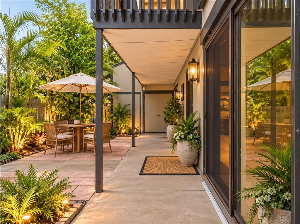 Virtually Staged Patio