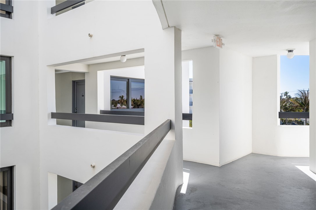 Multi-level exterior corridors