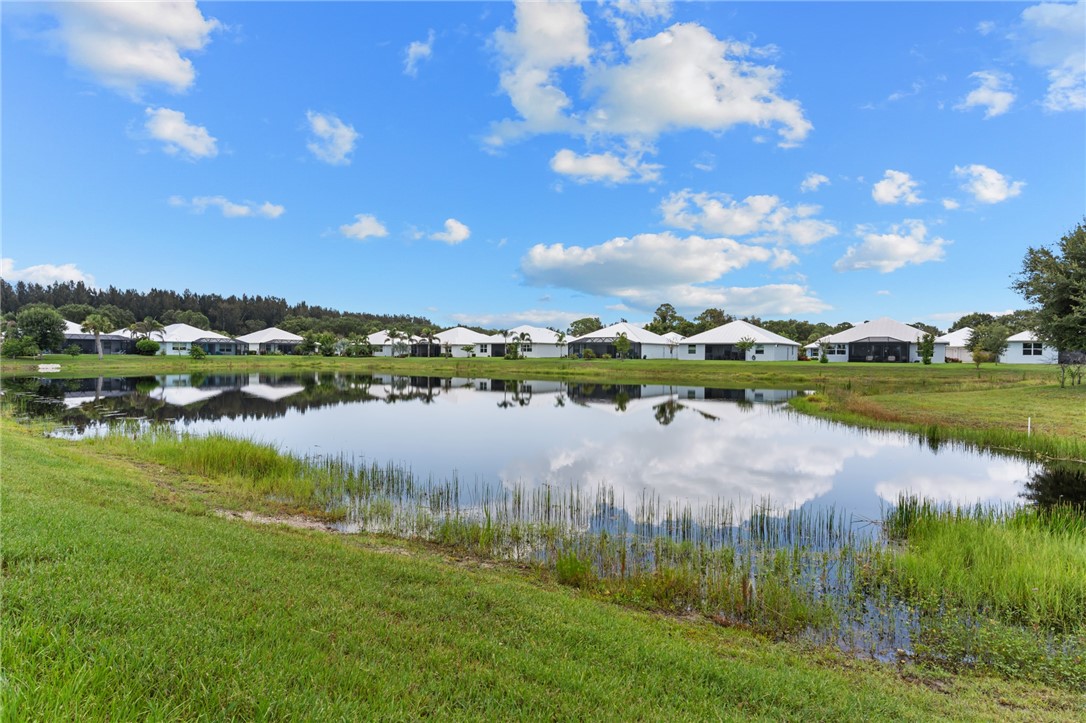 South-facing lake view