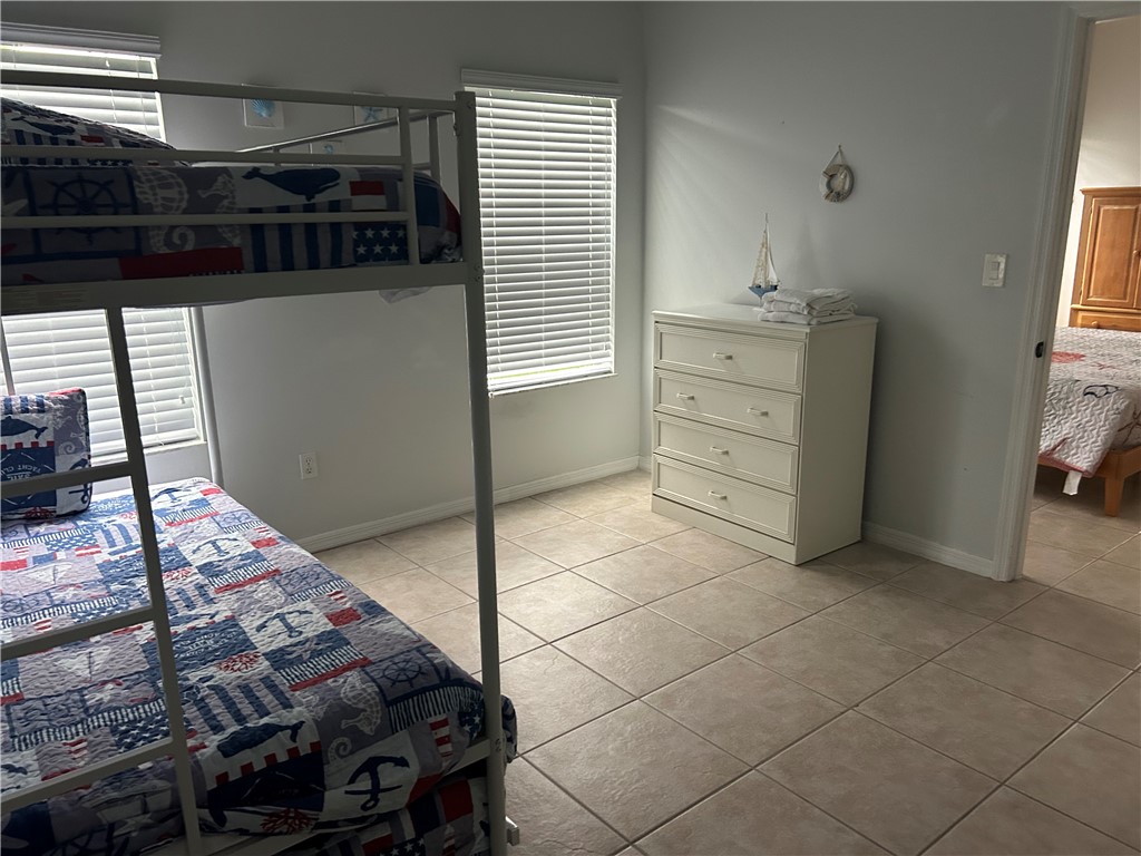 Tile flooring throughout