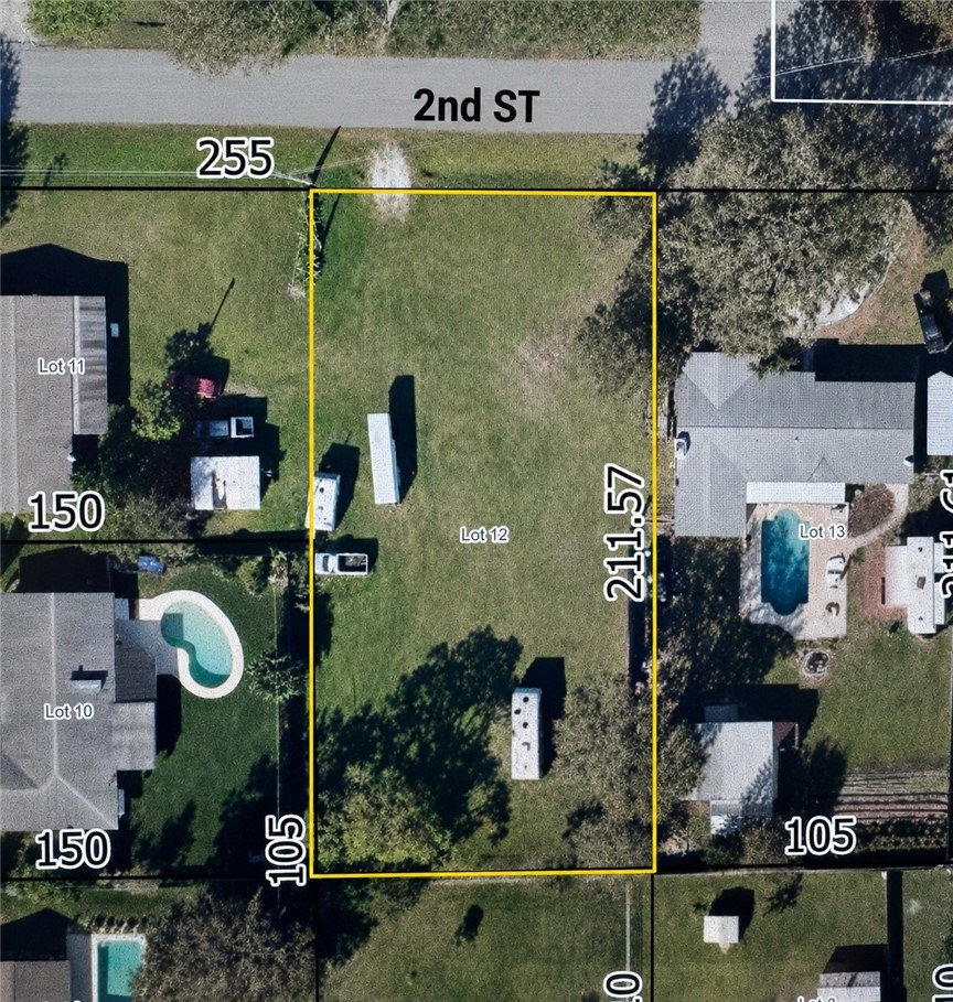 Assessor's Plat Map. Illustrating the boundaries and dimensions of Lot 12, including adjacent parcels and street access