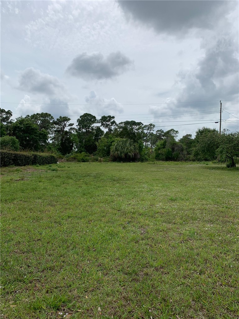 Back of property