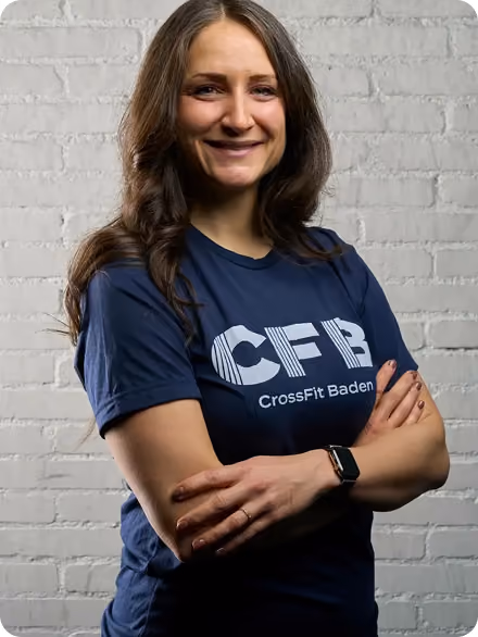 Porträt einer Trainerin von CrossFit Baden