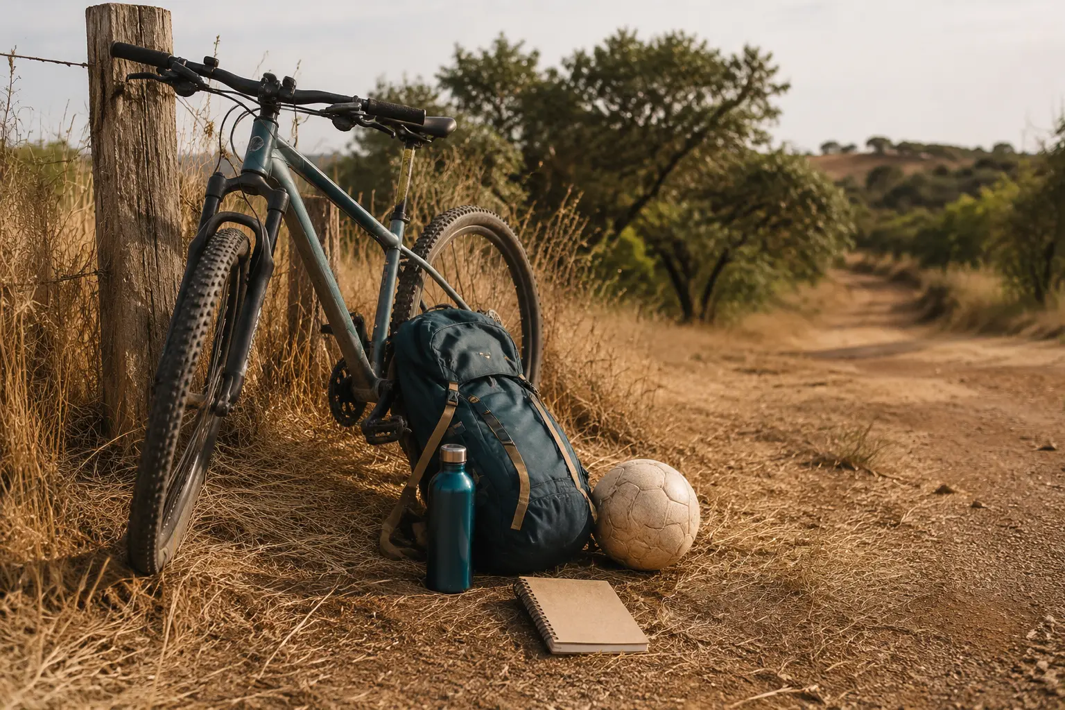 Junger Mensch bei einer begleiteten Outdoor-Aktivität in Portugal