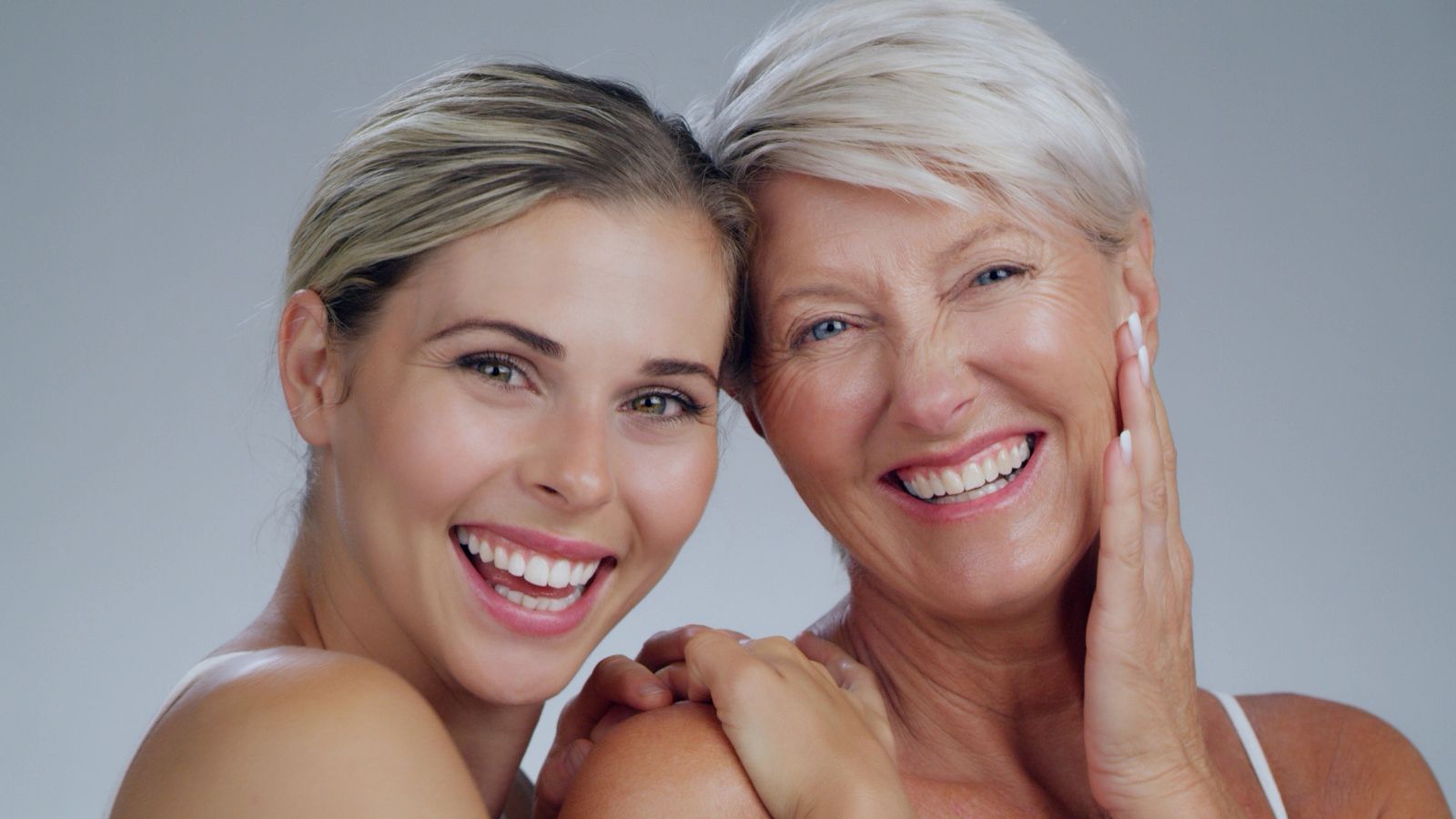 A woman with smooth, even skin following an anti-aging treatment plan at VIV Wellness in Dallas