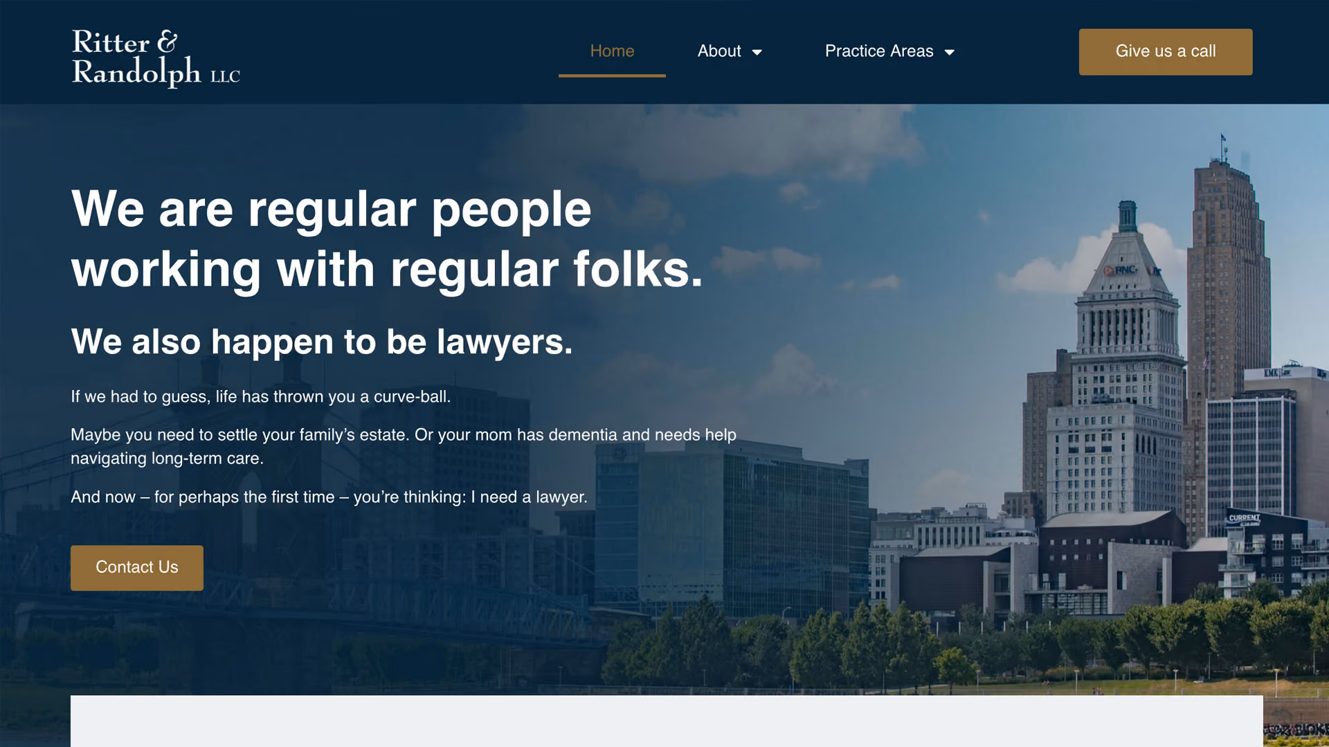 Ritter and Randolph after website
