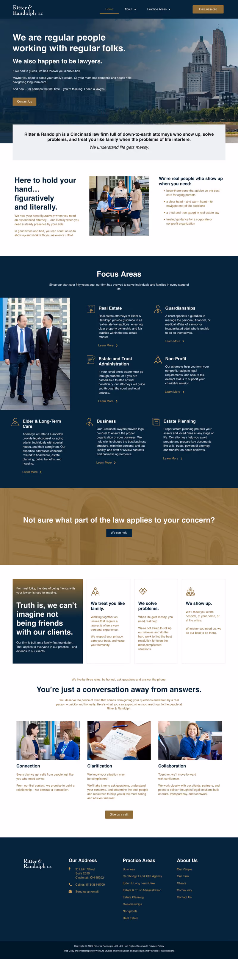 Ritter and Randolph home page