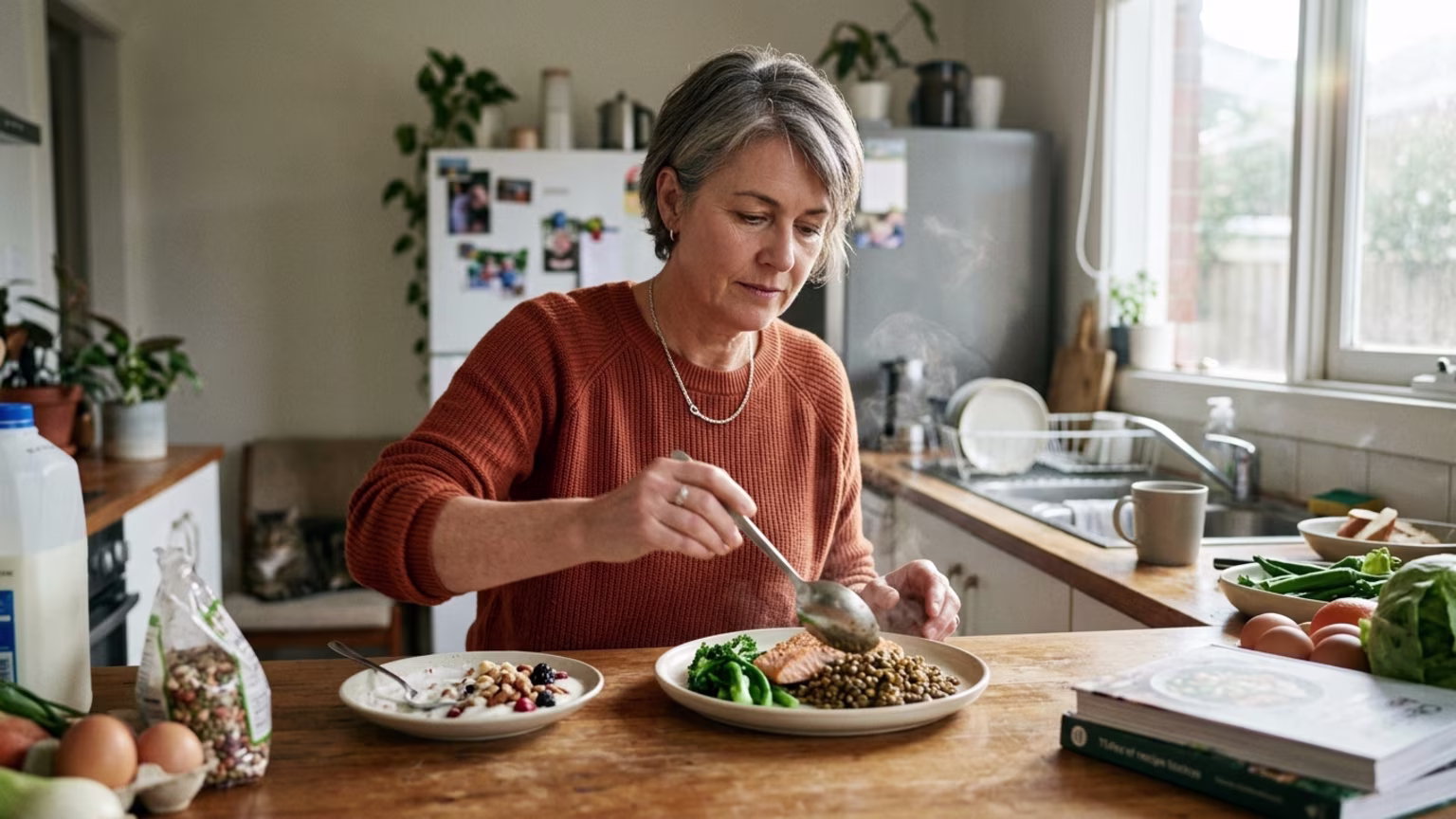 Midlife Protein and Menopause: Understanding the 35-Gram Gap