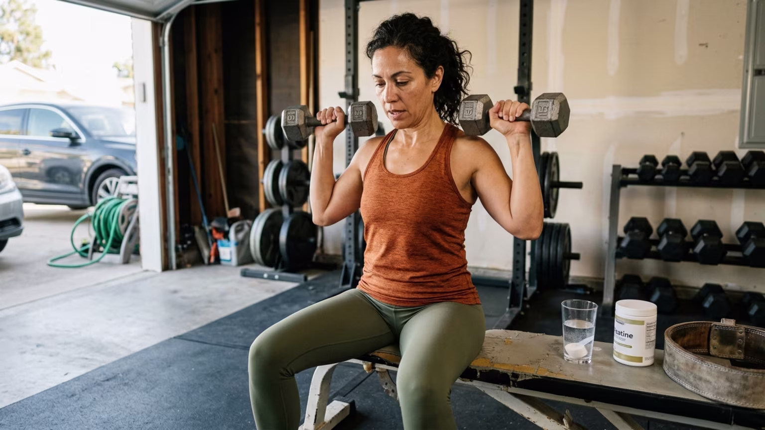 Creatine and Strength Training for Body Recomposition After 45