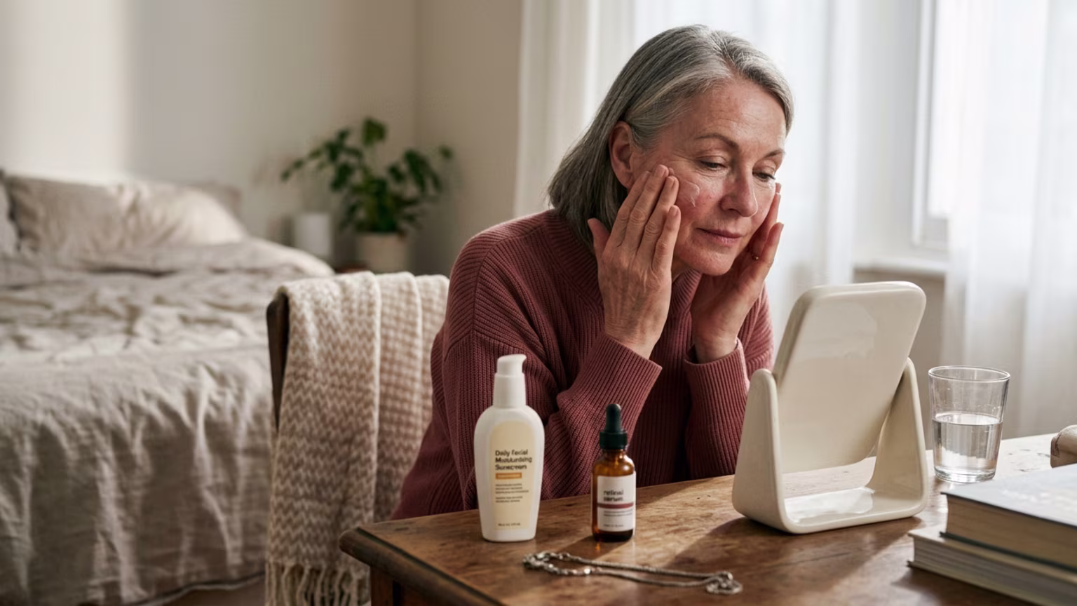 Daily Sunscreen, Retinoids, and Hydration: The Evidence Behind Non-Surgical Skin Longevity