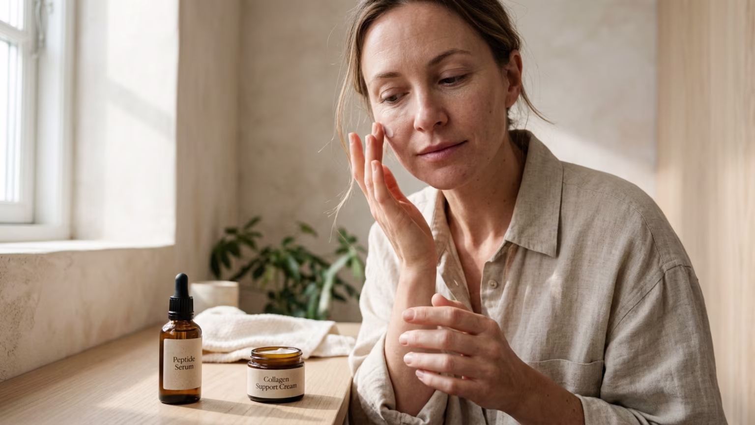 Peptide Skincare and the Science of Collagen Support