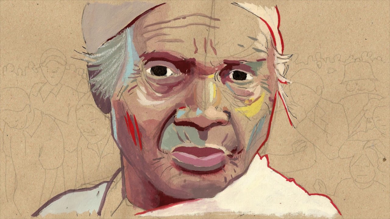 A hand-painted Malagasy elder fills the frame in Madagascar, a Journey Diary