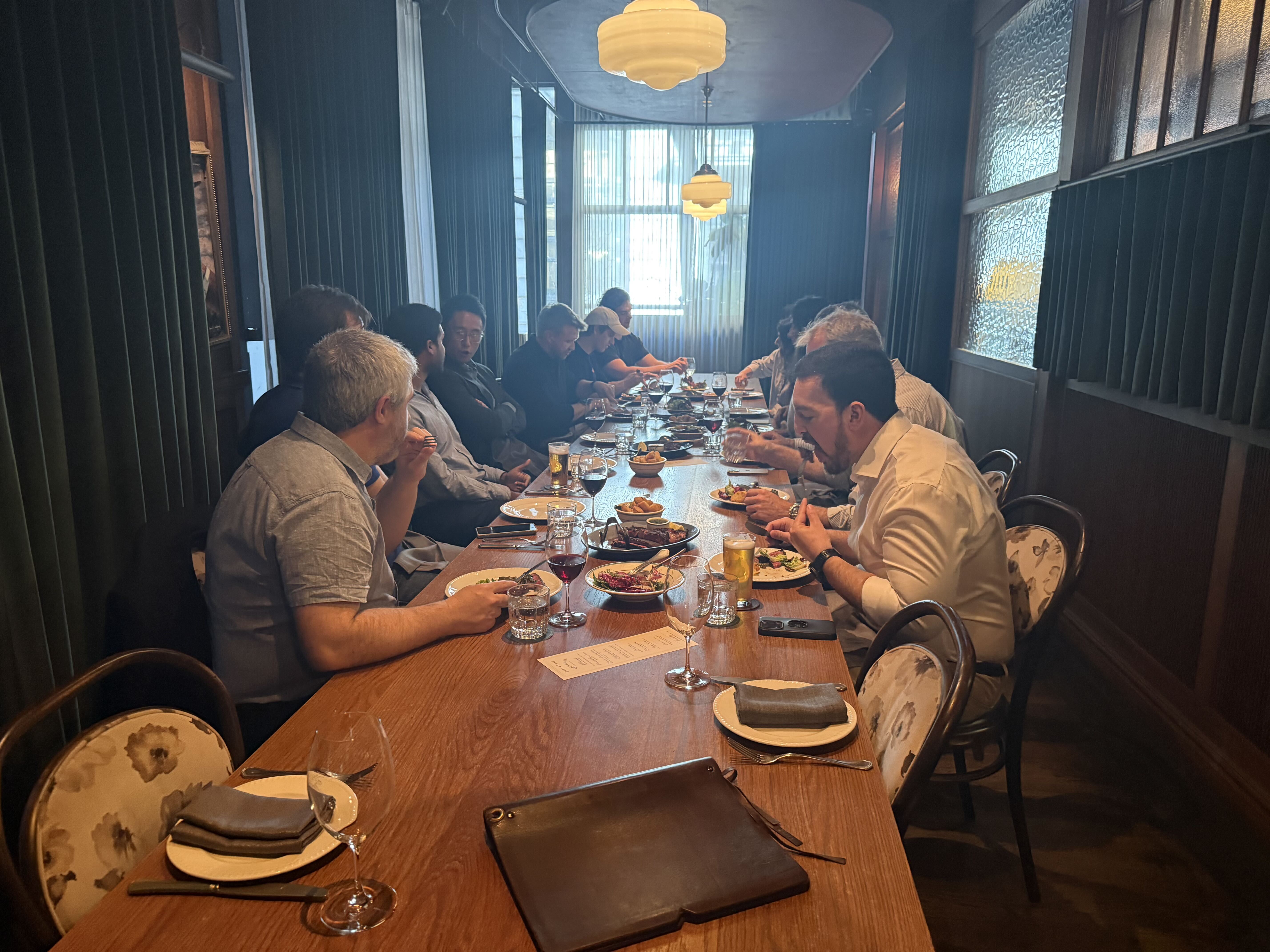 Photo from the Perpetuate private lunch in Sydney, August 2026