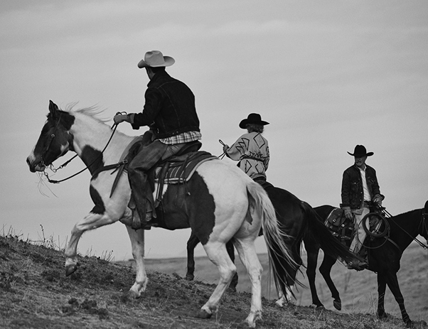 Riders on horseback