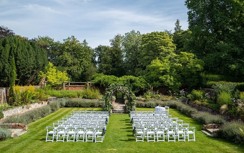 The sunken garden at Lanwades Hall